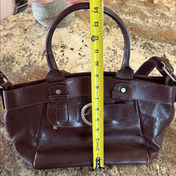 Condor Brown Italian Leather Handbag - Picture 6 of 7
